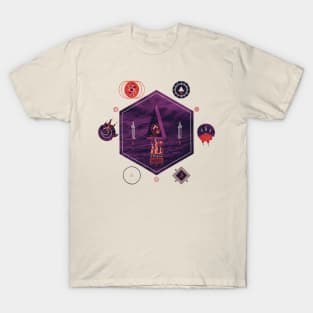 It fell from the stars, It rose from the sea T-Shirt